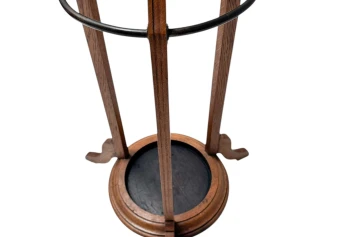 Arts & Crafts Coat Stand or Porte Manteau with Rotating Top, 1900s